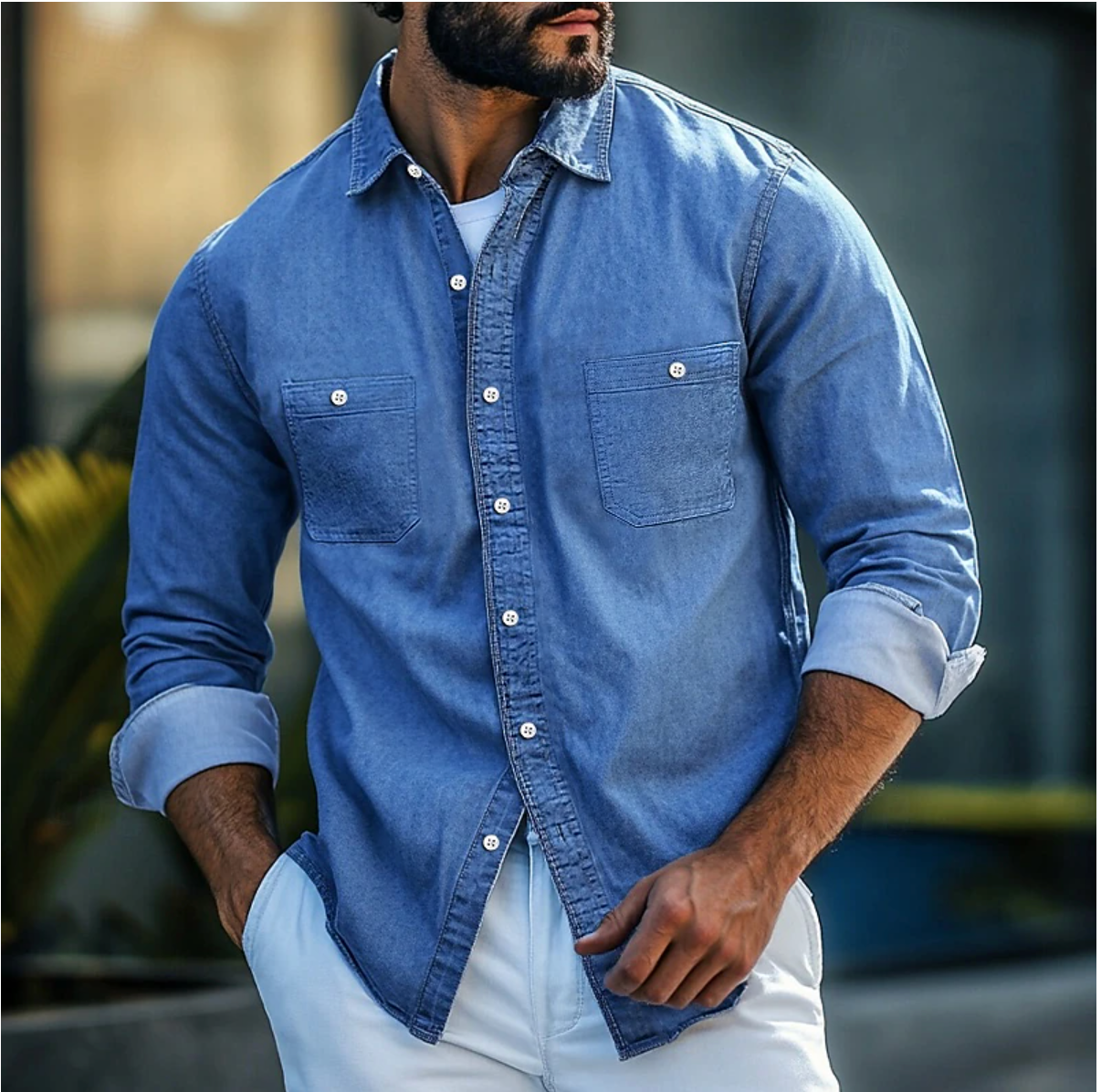 Camicia in Denim