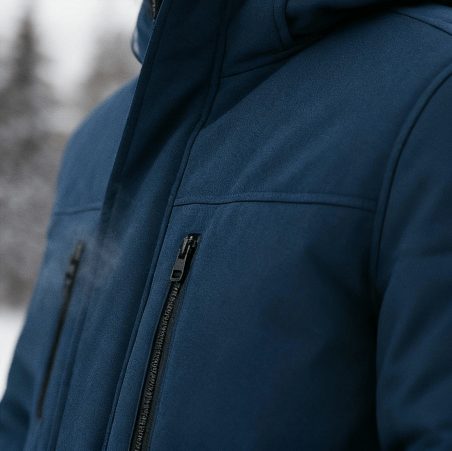 Giacca Invernale Parka Corto da Uomo