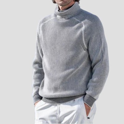 Andrea | Elegante Maglione Dolcevita in Cashmere da Uomo