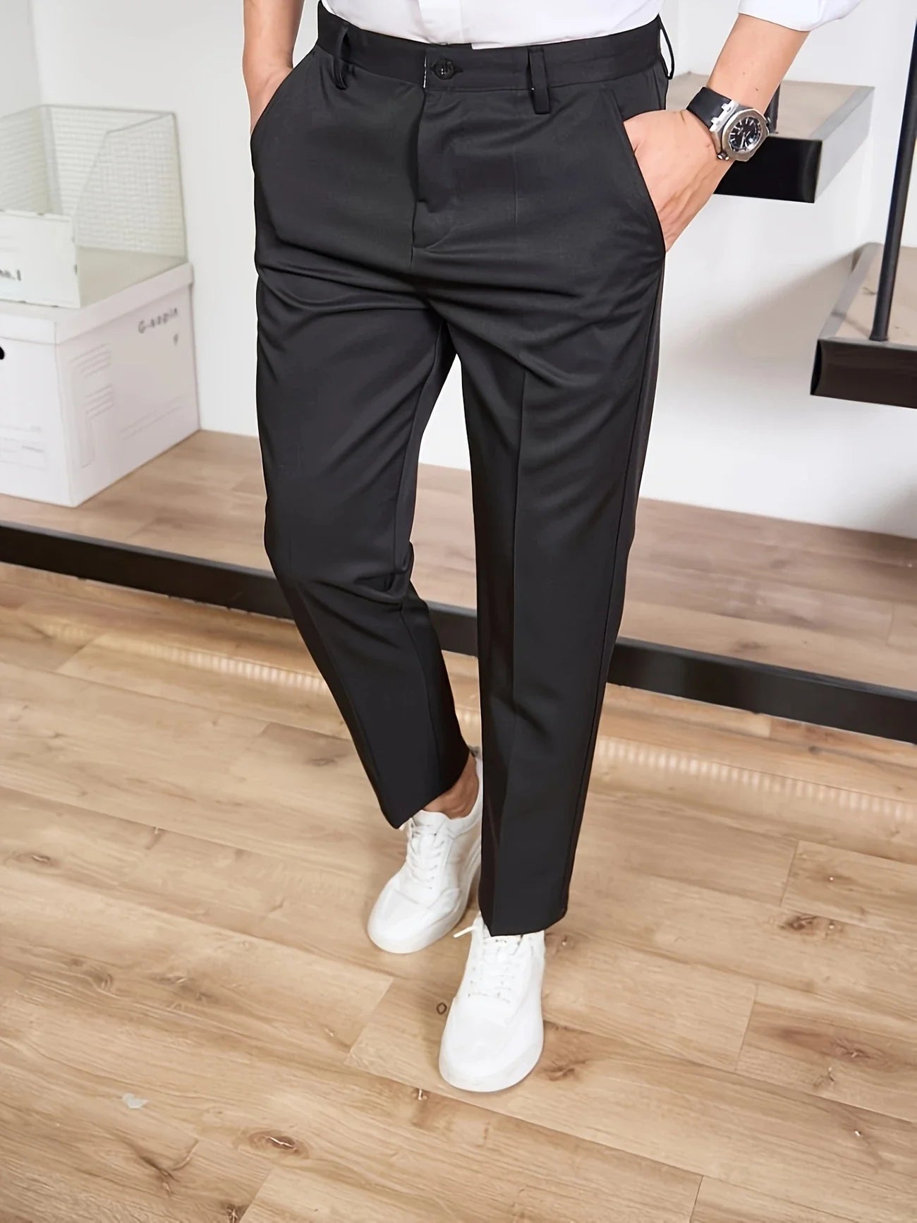 Alessandro | Pantaloni Business Casual Larghi