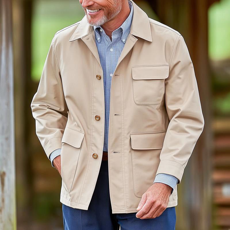 Andrea - Giacca Cargo Classica da Uomo