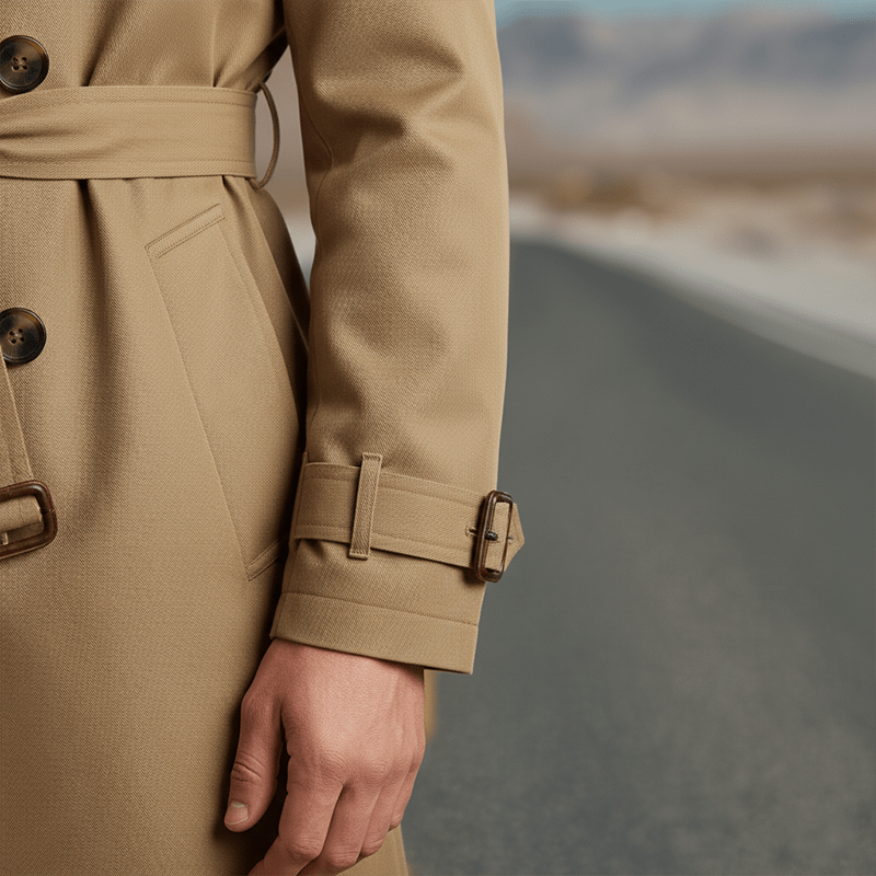 Gabriele | Trench in Twill di Cotone