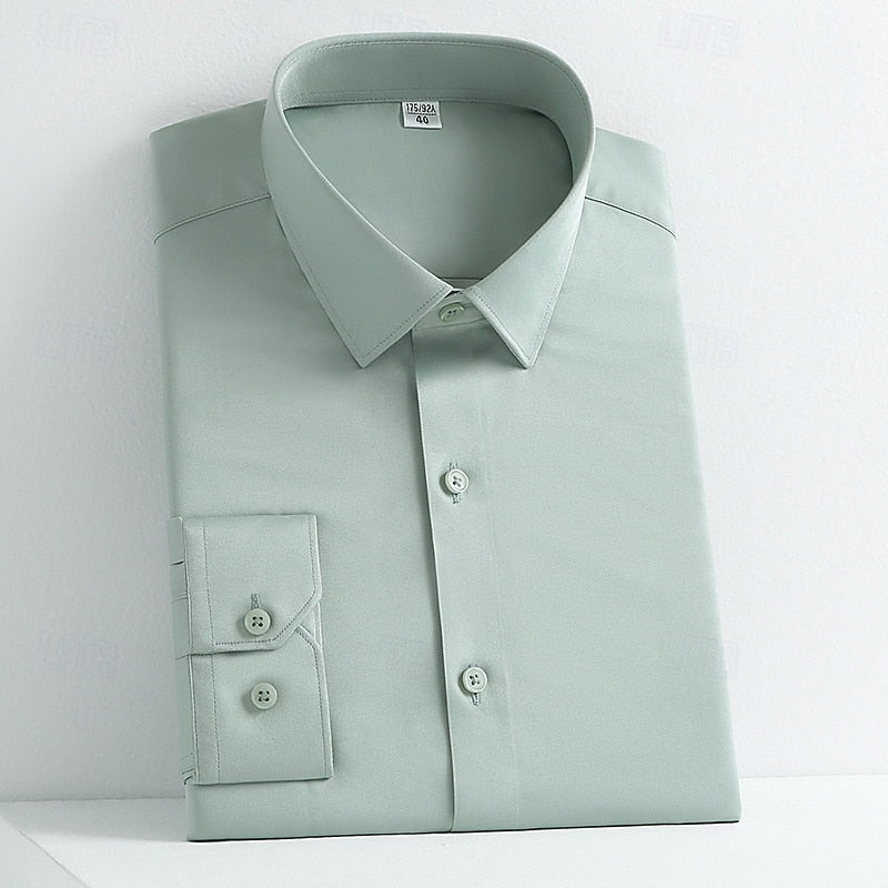 Alessandro | Camicia Classica a Maniche Lunghe in Cotone