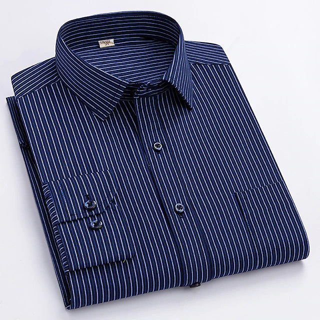 Niccolò | Camicia Classica a Maniche Lunghe in Cotone