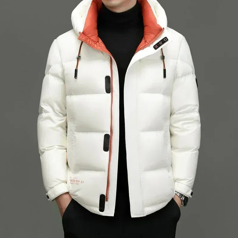 Federico | Giacca invernale con cappuccio impermeabile per uomo