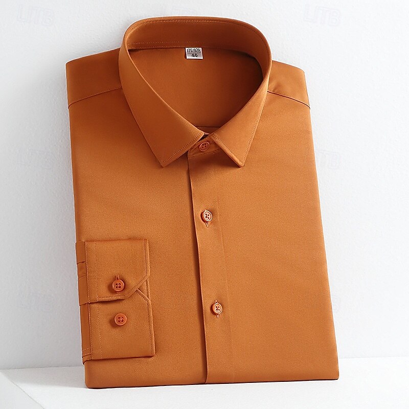 Alessandro | Camicia Classica a Maniche Lunghe in Cotone