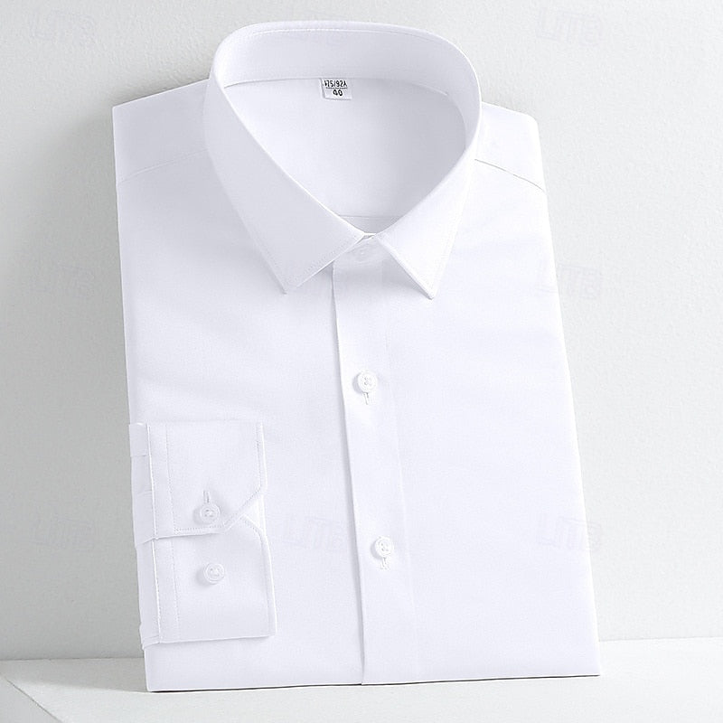 Alessandro | Camicia Classica a Maniche Lunghe in Cotone