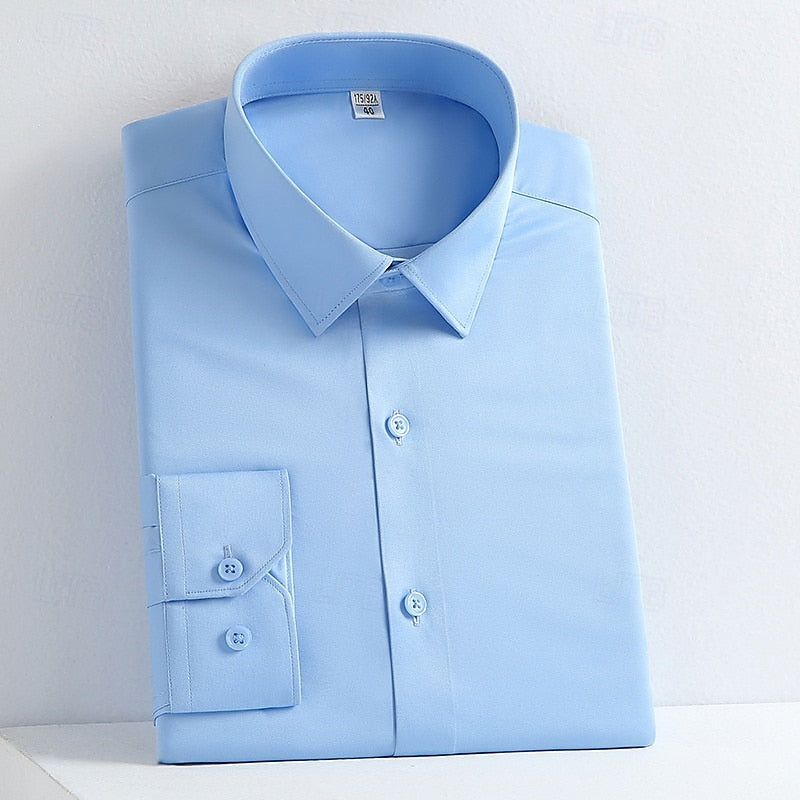 Alessandro | Camicia Classica a Maniche Lunghe in Cotone