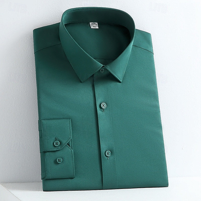 Alessandro | Camicia Classica a Maniche Lunghe in Cotone