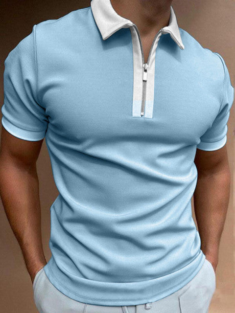 Camicia Elegante Leggera Stile Parigino Uomo