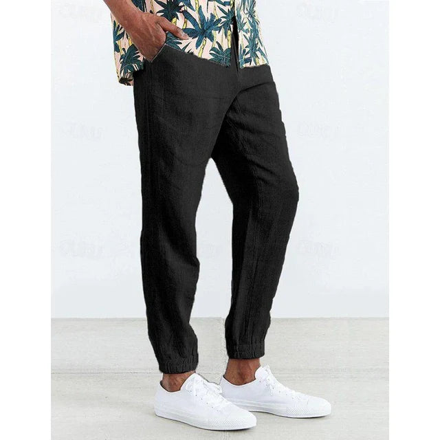 Leone | Pantalone estivo in lino per uomo